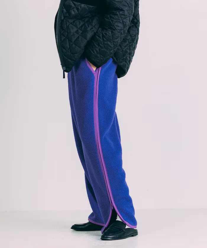Side Zipper Fleece Pants