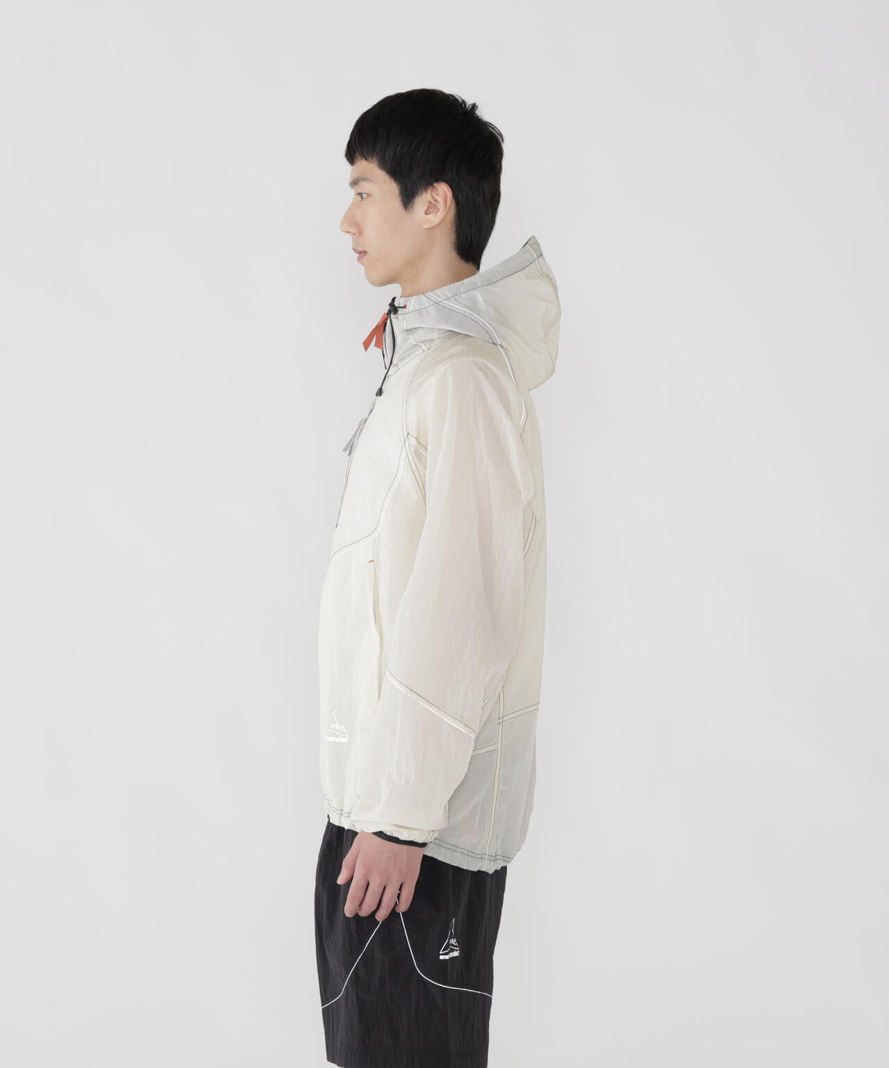 ROA × and wander  ripstop wind jacket
