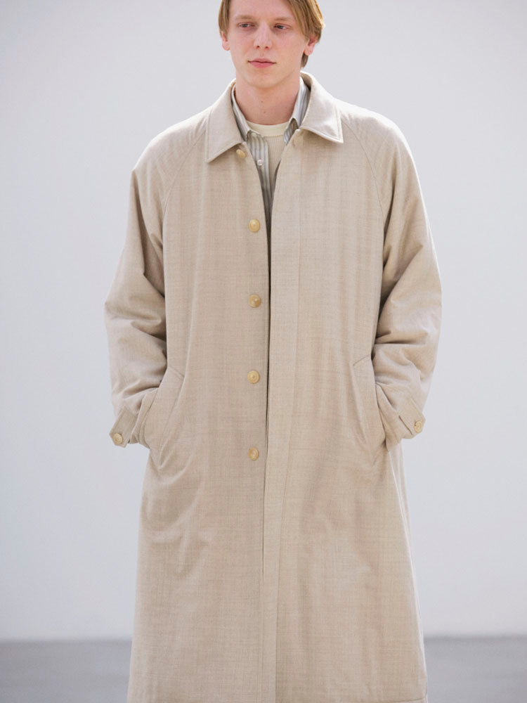 SUPER LIGHT WOOL PADDED COAT