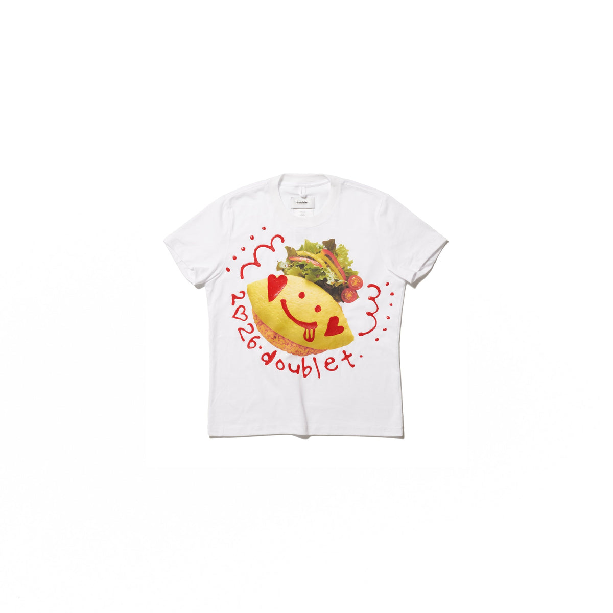 KETCHUP MESSAGE OMURICE T-SHIRT