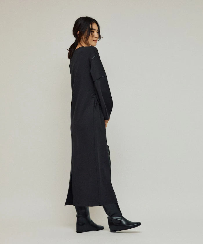 Cocoon Sleeve Damboru Sweat One-Piece / Spindle