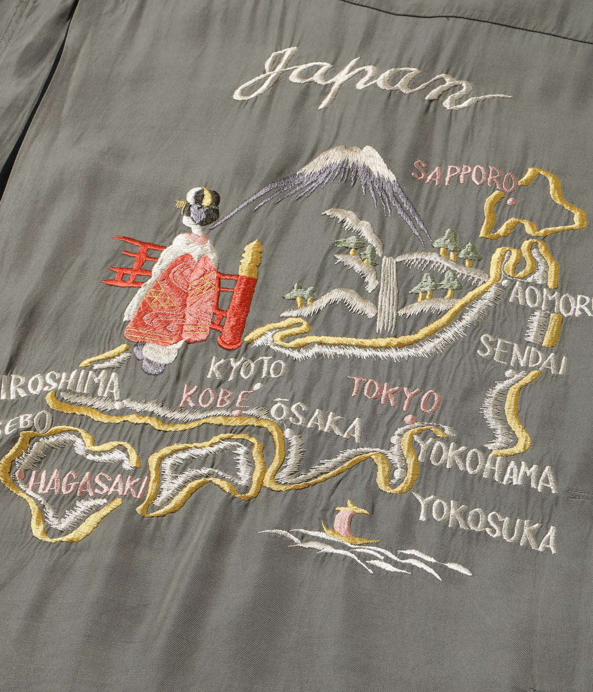 June 10, 2026 arrival / Lot No. TT39699 / SUKA SHIRT “JAPAN MAP”