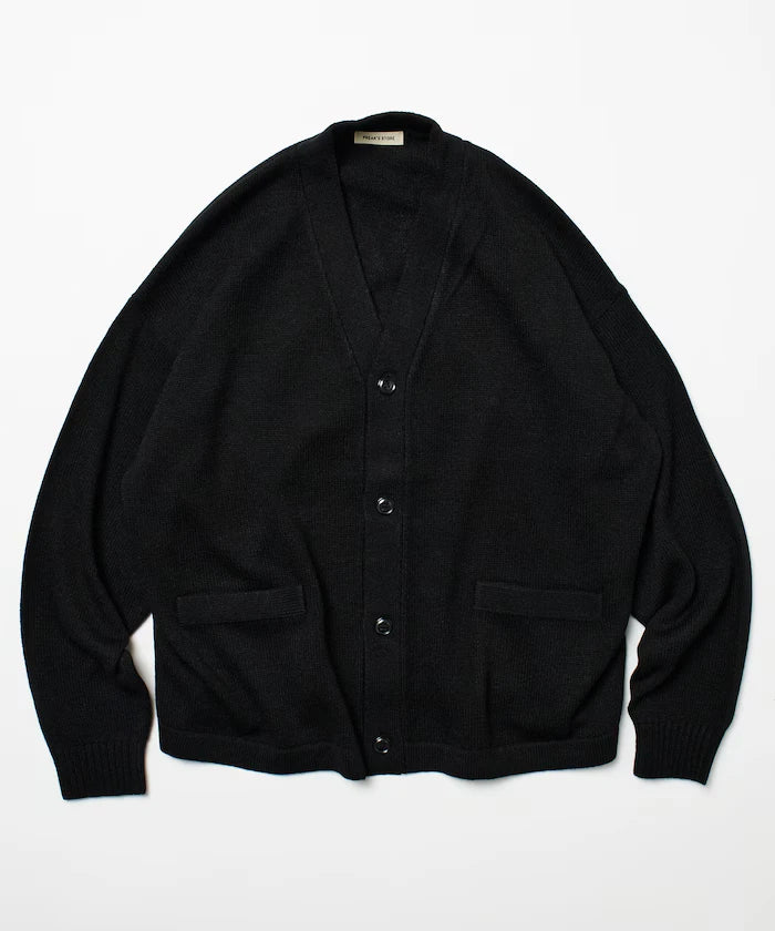 Relaxed Fit Easy Care Washable V-Neck Cardigan