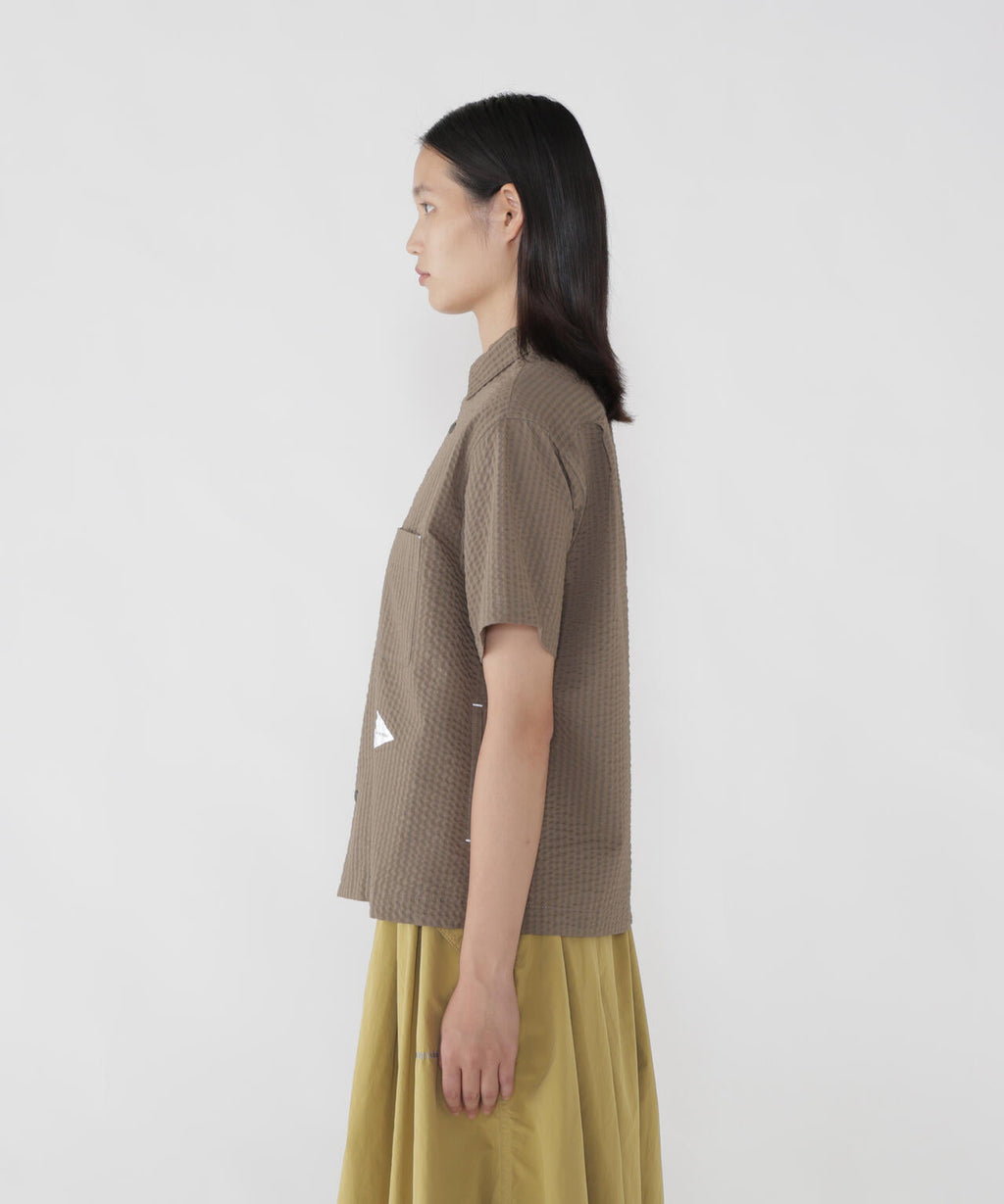 dry soft seersucker SS shirt