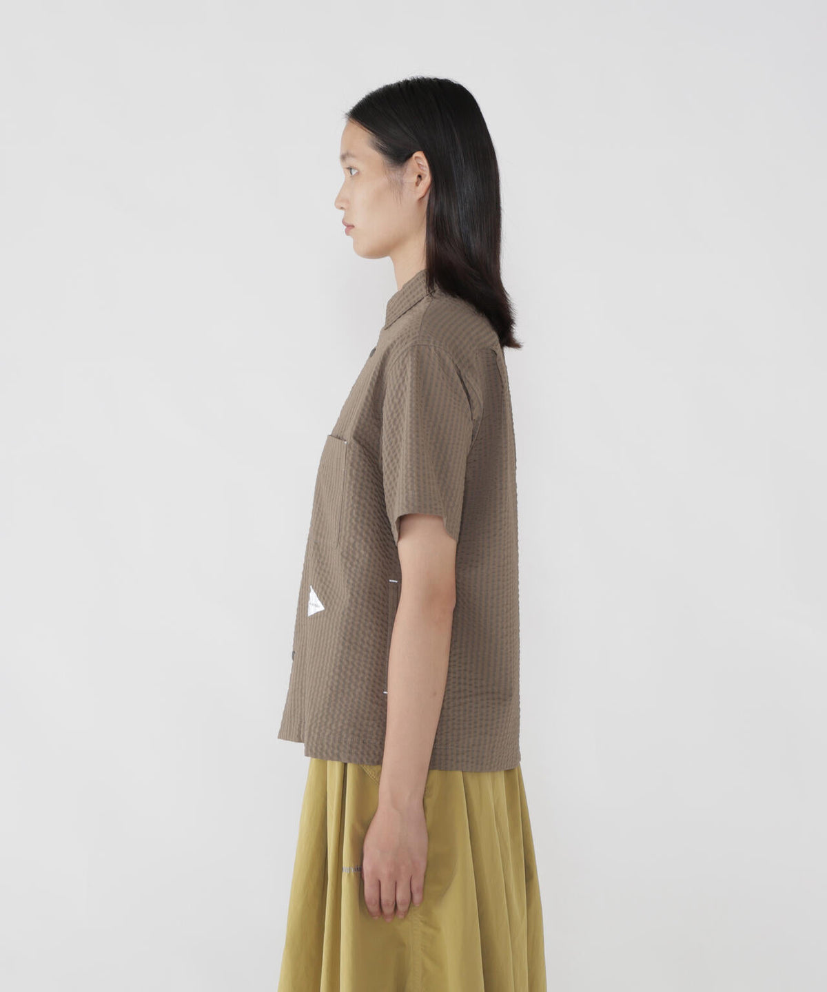 dry soft seersucker SS shirt