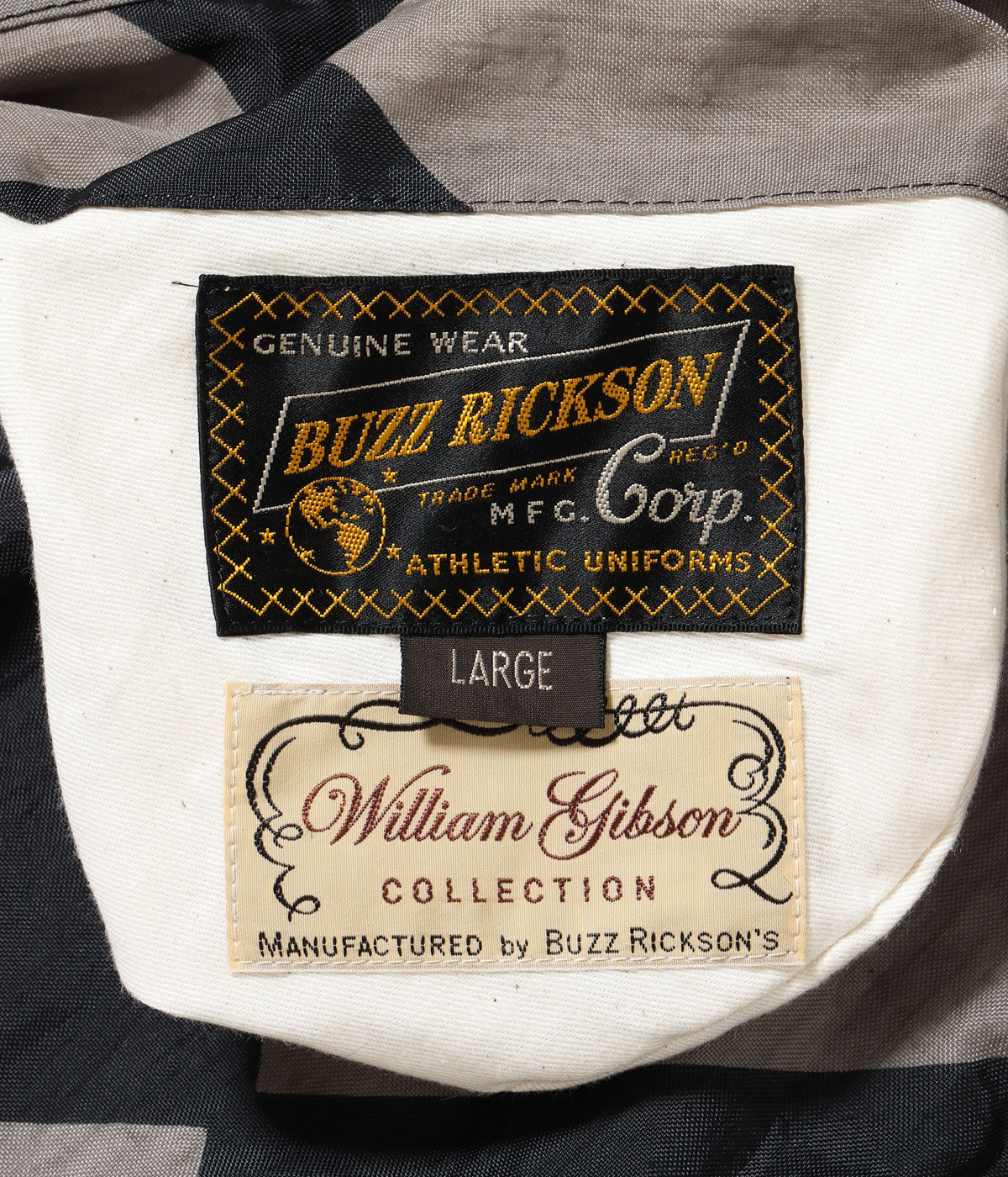 WILLIAM GIBSON COLLECTION BLACK LINE CREWMAN VEST (MOD.) REVERSIBLE