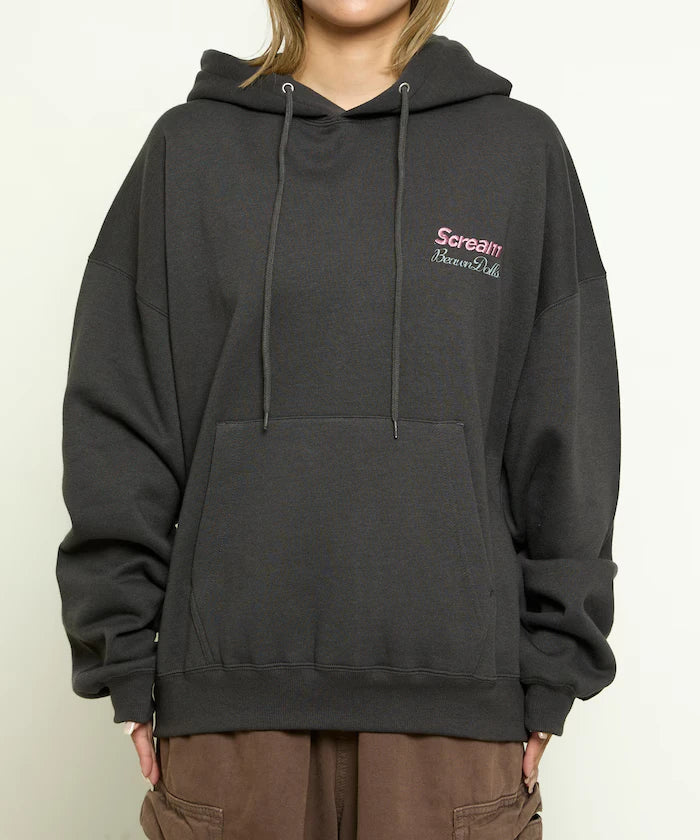 Sagara Embroidery French Bulldog Fleece-Lined Hoodie Limited Edition