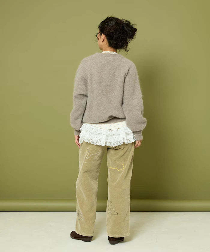 Fluffy Knit Pullover