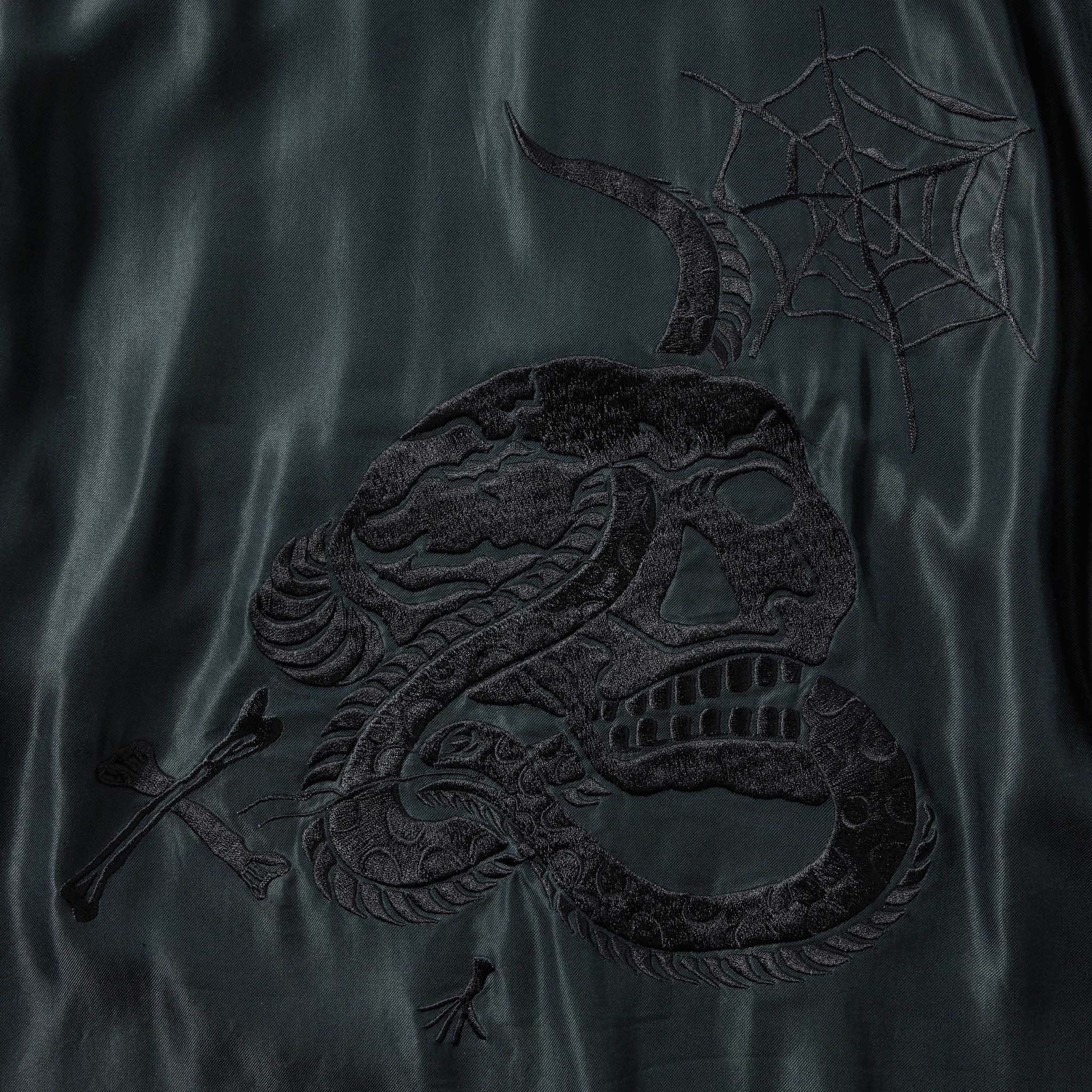 GL29340 / ACETATE SUKA SHIRT “SKULL”