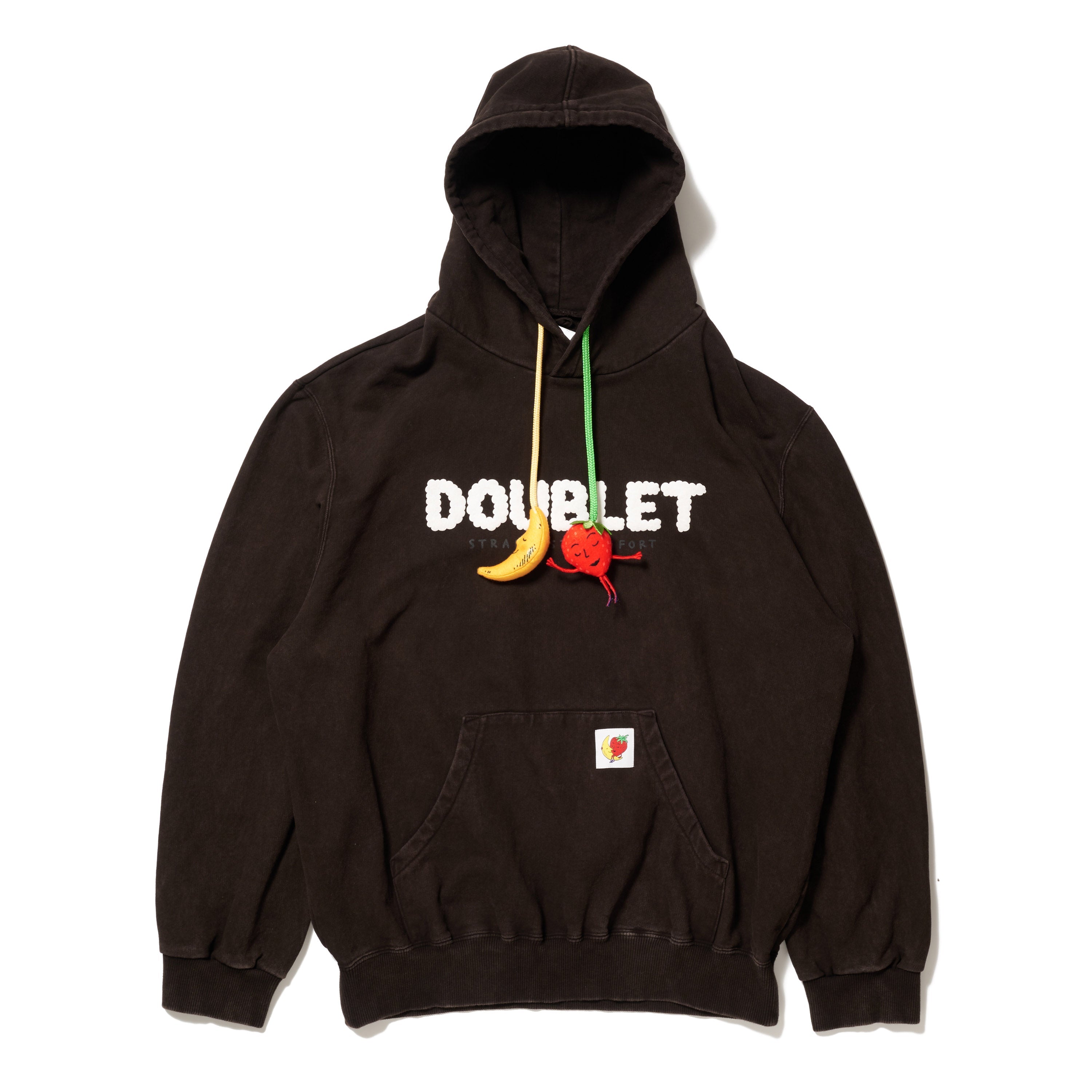 MUD-DYED HOODIE WITH SHFU