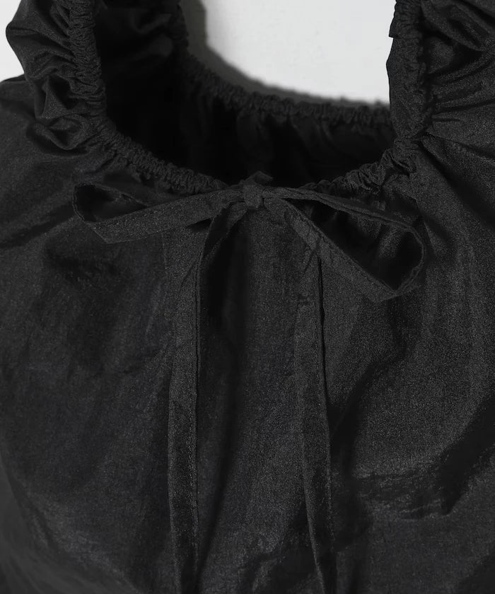 Crash Satin Frill Tote
