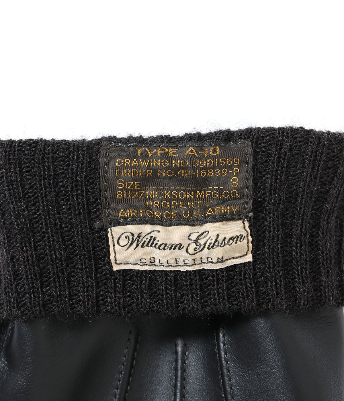 WILLIAM GIBSON COLLECTION BLACK A-10 GLOVE