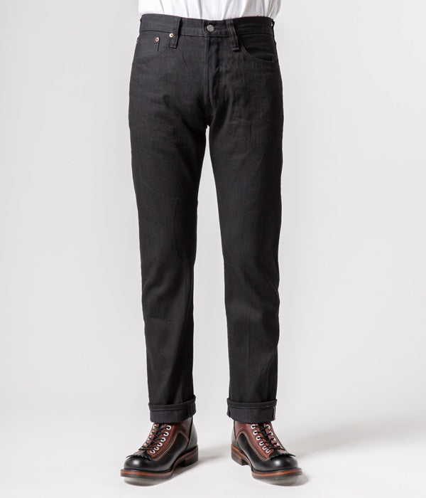 13oz. Black Denim Type-III (Slim Fit)