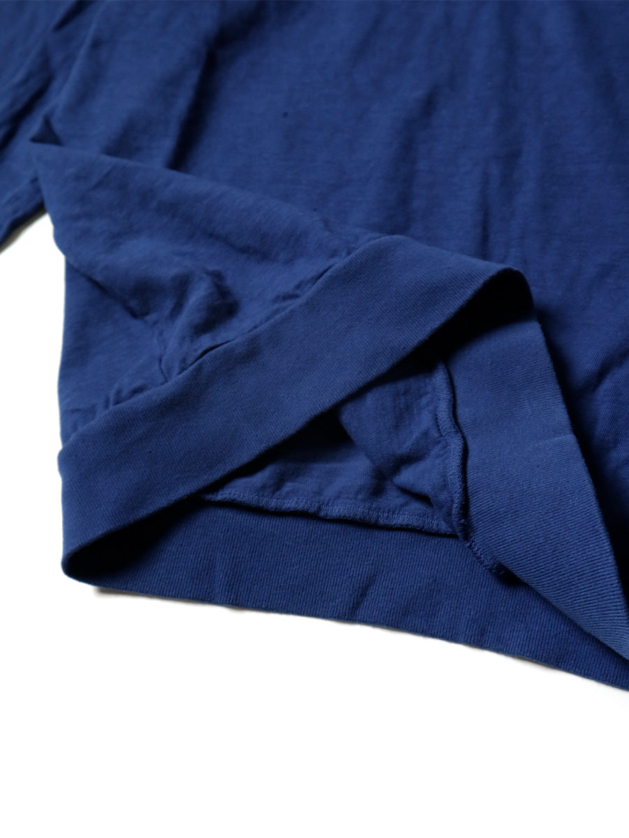 18.5/- Tenjiku High Neck Long T (PEACE embroidery)