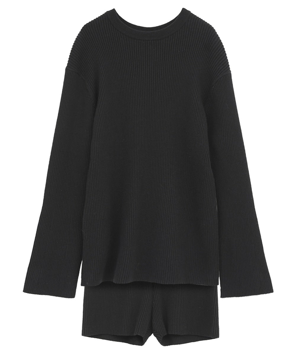 W FACE KNIT MINI ONEPIECE