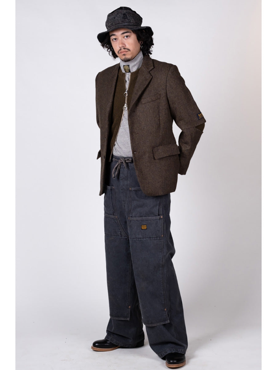 TOP Tenjiku High Neck Pocket Long T
