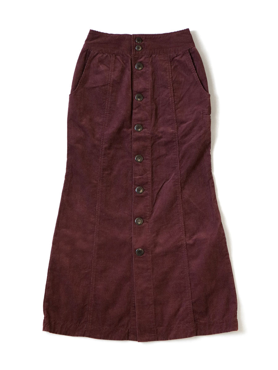 13W Corduroy Maxi Skirt