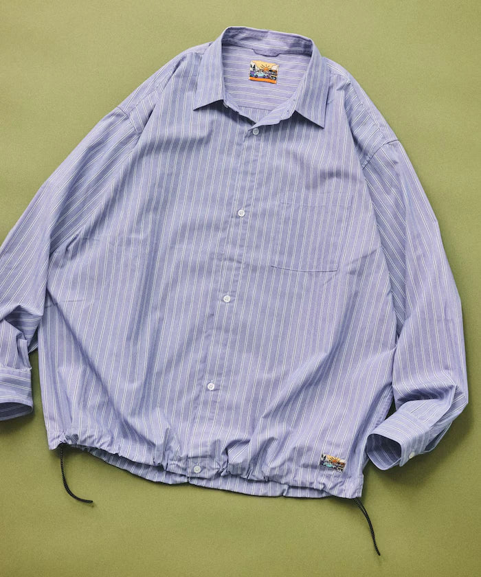FREAK'S STORE for BEACH & FES Typewriter Spindle Regular Collar Shirt