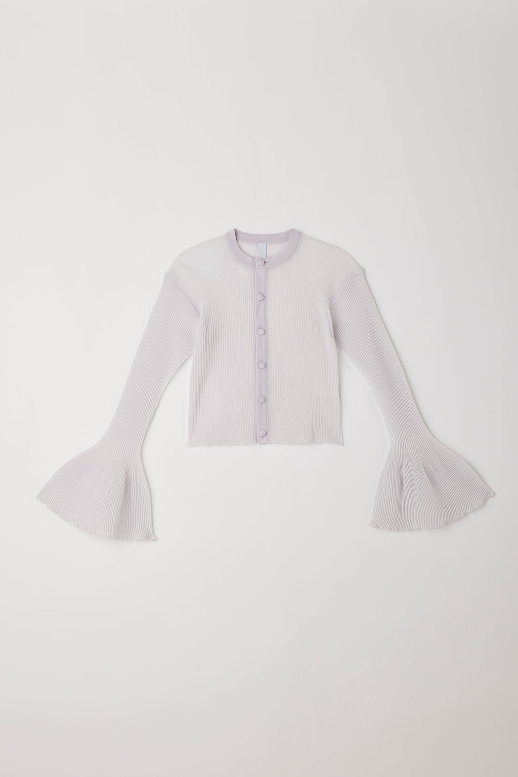 HYPHA LUCENT GLITTER BELL SLEEVE CARDIGAN