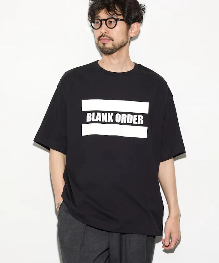 6oz Front Logo Print Crew Neck T-Shirt / Back Print T-Shirt PRINT BURGER