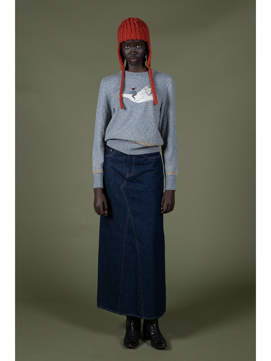 13oz Denim Pencil Skirt