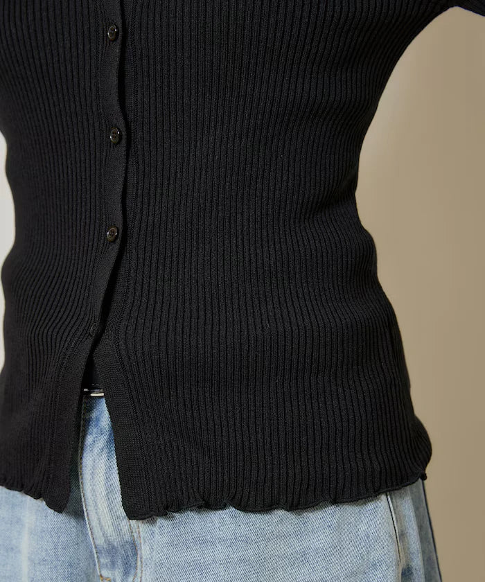 Collar Lace Mellow Layered Cardigan Limited Edition