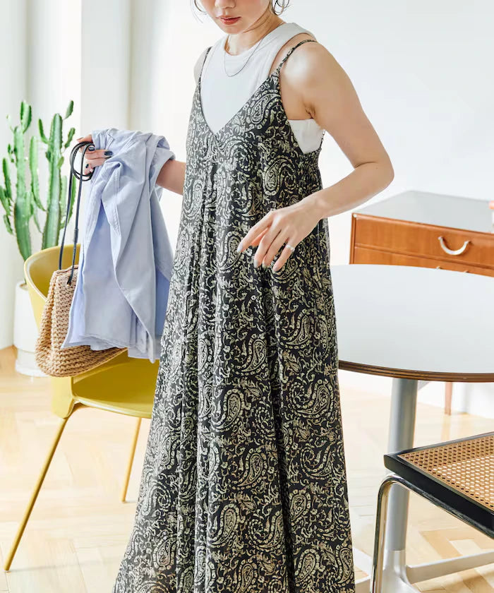 Indian Paisley Cami Dress