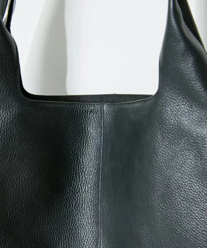 Leather Marche Bag / Leather Marche / Tote Bag / Cowhide / Water-repellent Leather