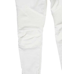 Box Logo Shirring Denim Pants