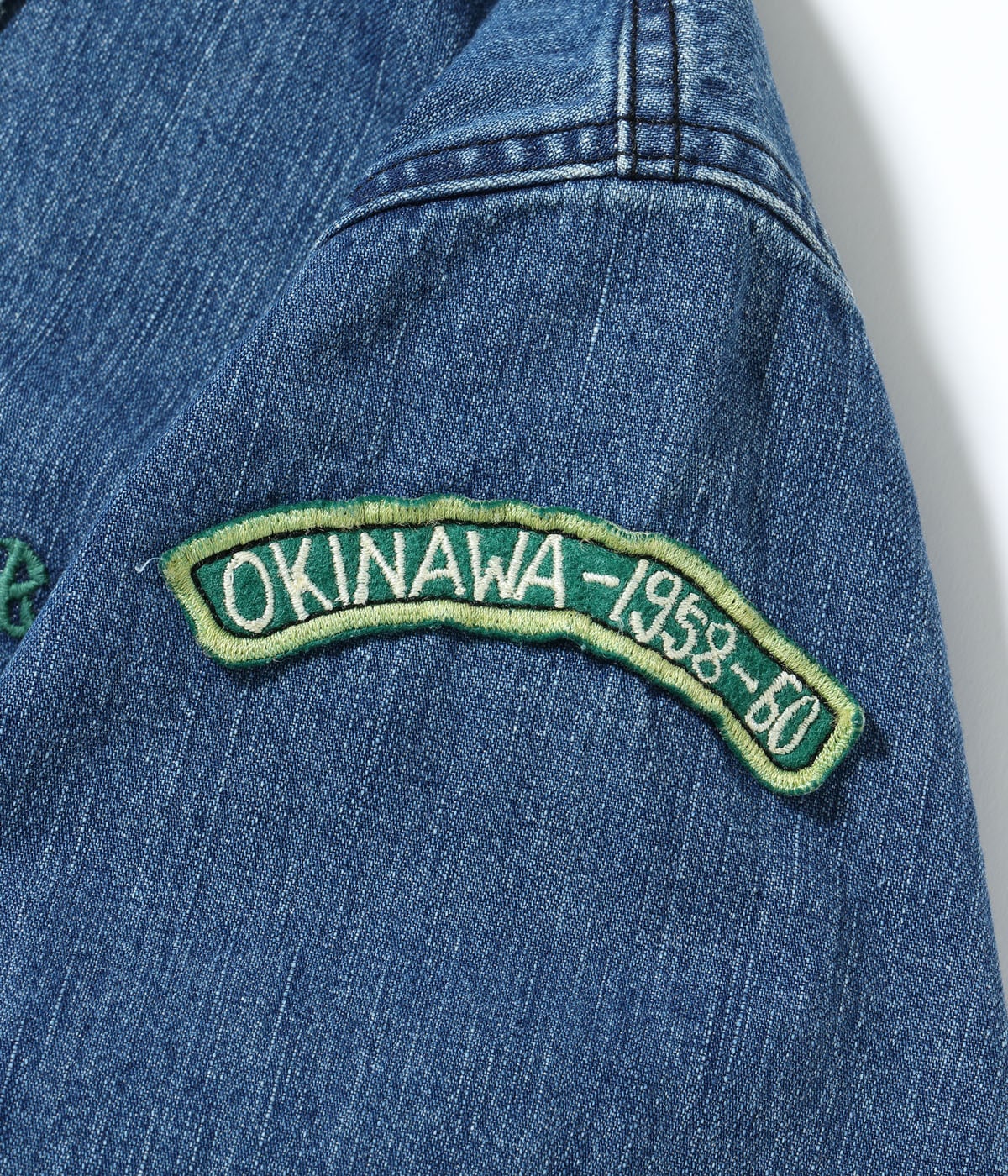 Late 1950s Style Blue Denim Okinawa Jumper ���CHIBANA ARCHER'S��� (AGING MODEL)