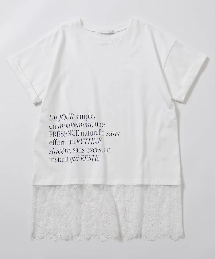 Lacedocking Print T-Shirt 【Limited Edition】