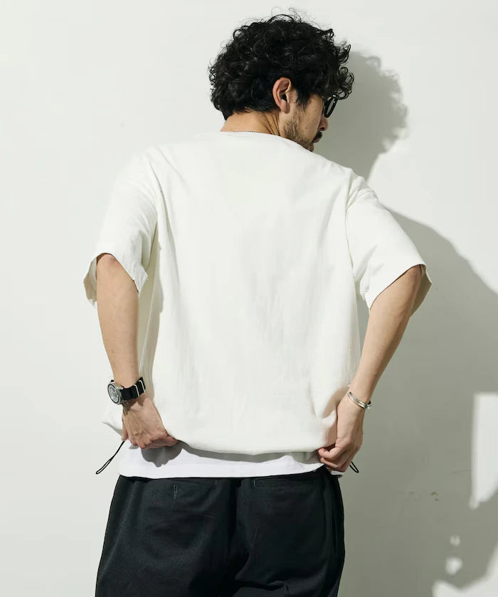 6 Ounce Side Pocket Spindle Short Sleeve T-Shirt / Big Silhouette