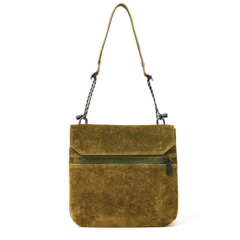 WATER PROOF SUEDE SACOCHE/KHAKI