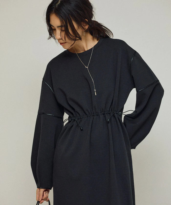 Cocoon Sleeve Damboru Sweat One-Piece / Spindle