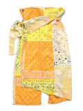 Gauze Bandana Patchwork pt Wrap Pants