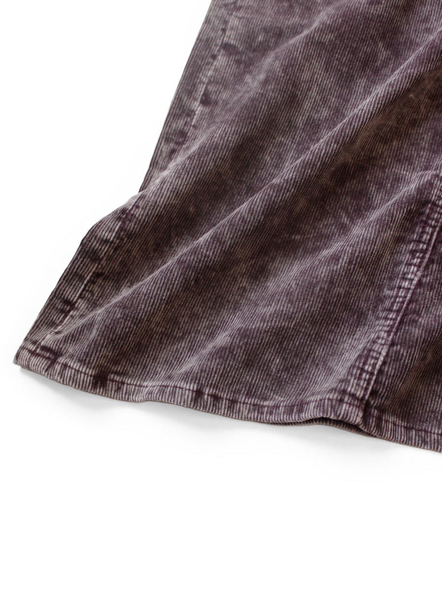 14W Corduroy Pencil Skirt (Dirty Dyed)