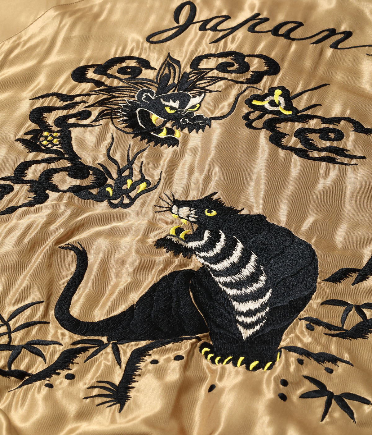 Mid 1950s Style Acetate Souvenir Jacket “DRAGON & TIGER” × “EAGLE”