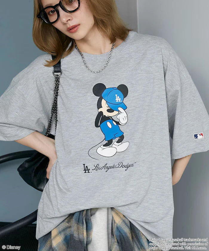 MLB/MICKEY MOUSE/Exclusive Print T-Shirt Limited Release
