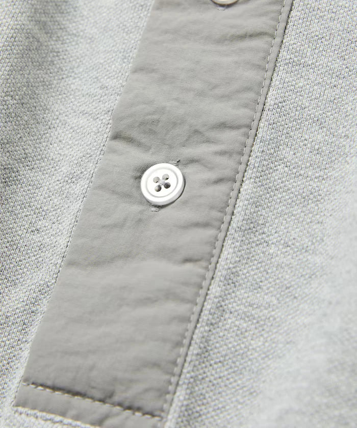 Big Silhouette Spindle Short Sleeve Tech Polo