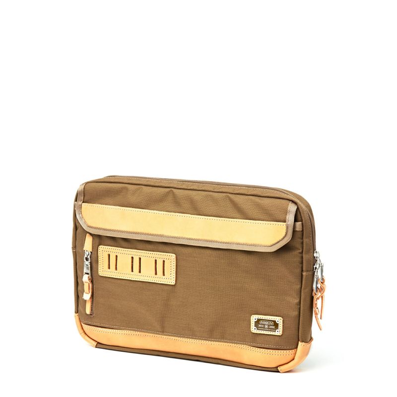 EXCLUSIVE BALLISTIC NYLON DOCUMENT CASE/KHAKI