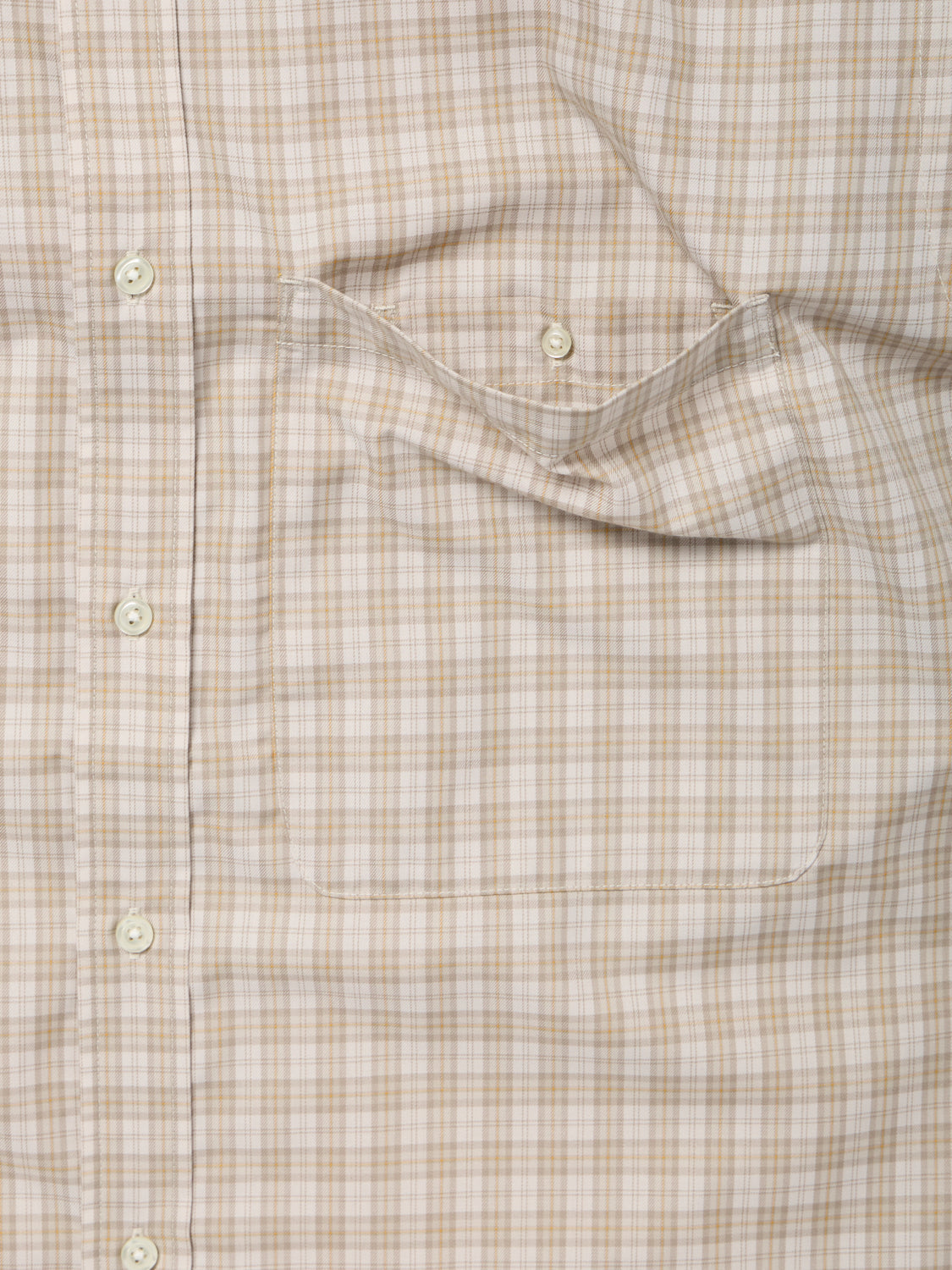 TECH BUTTON DOWN SHIRT L/S GREN PLAID