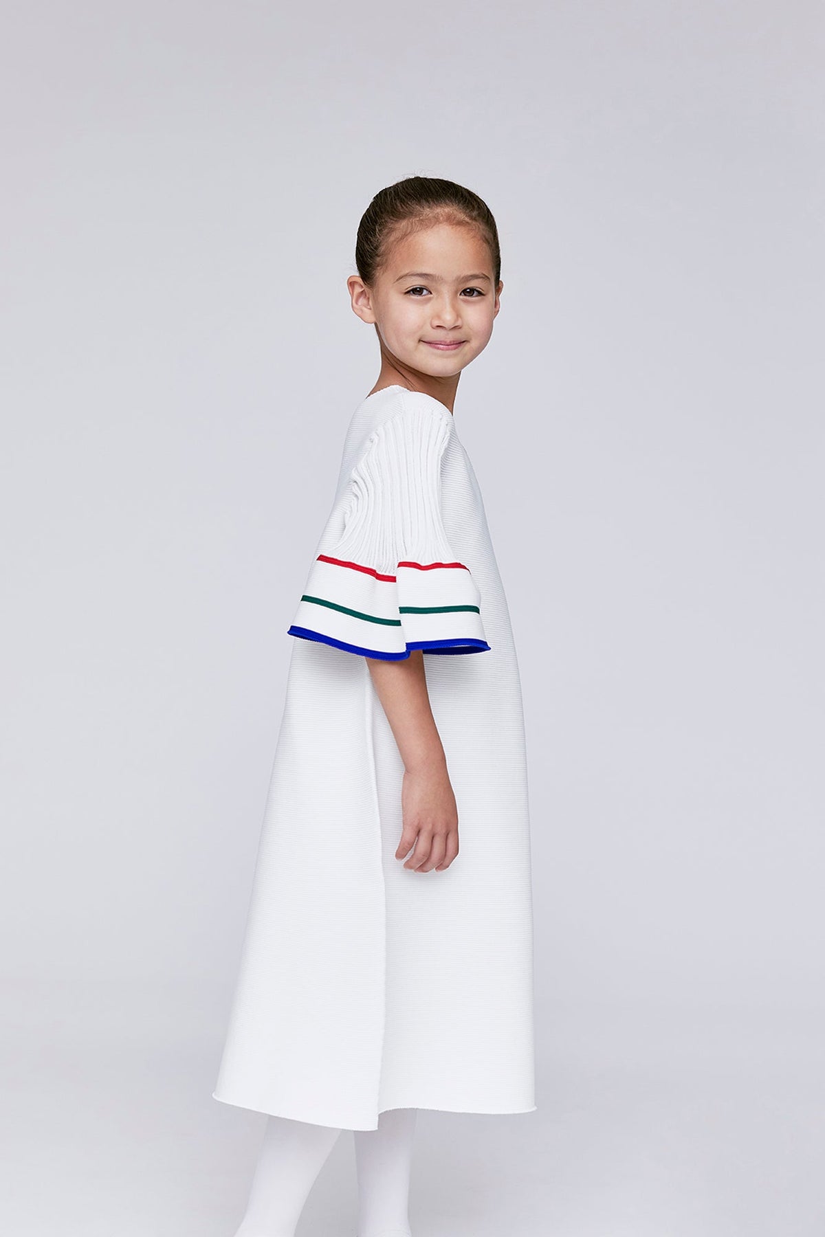 POTTERY KIDS SHORT BELL SLEEVE FLARE DRESS