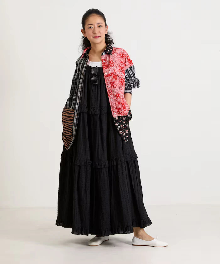 Patchwork Big Shirt
