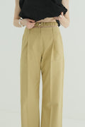 2WAY GATHER BELT PANTS
