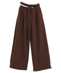 SLASH WAIST SWEAT PANTS