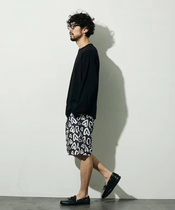 Pattern Easy Shorts / Allover Design Short Pants / Setup Compatible