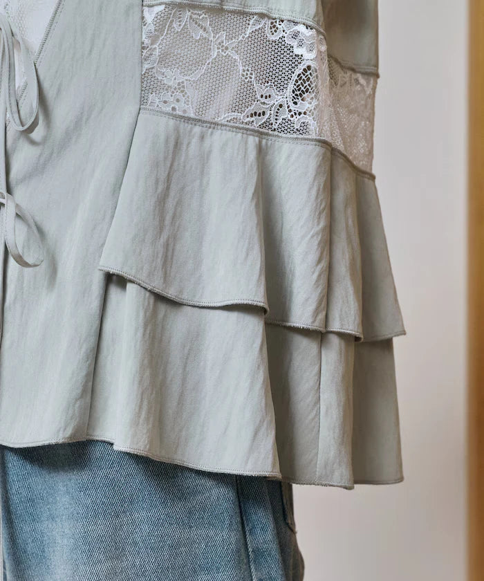 Switch Race Vintage Satin Ribbon Vest [Limited Release]