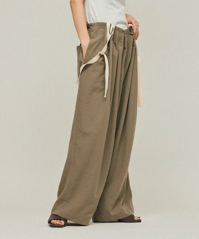 2WAY Suspender Pants / Wide Easy Pants