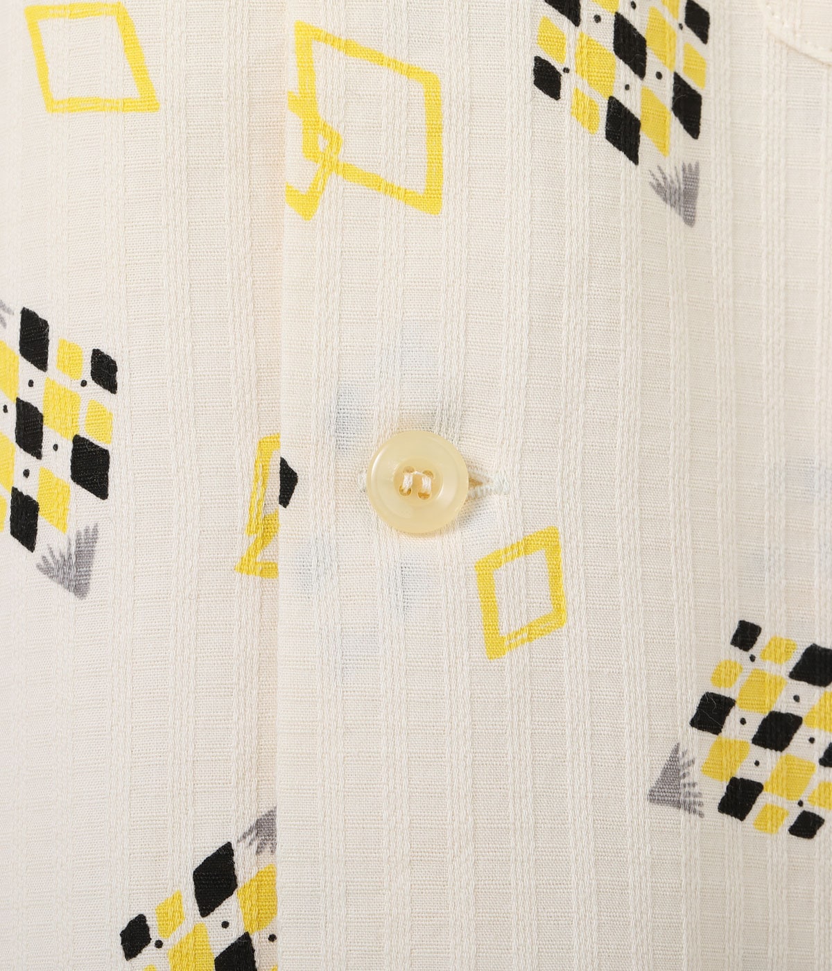 DOBBY COTTON OPEN SHIRT “DIAMOND”