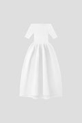 POTTERY HS OFF SHOULDER SHORT SLEEVE DRESS